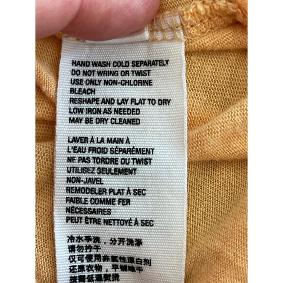 Free People Right On Time Tiered Tunic Light Orange Size XS $68 Boho RARE! - Picture 9 of 11